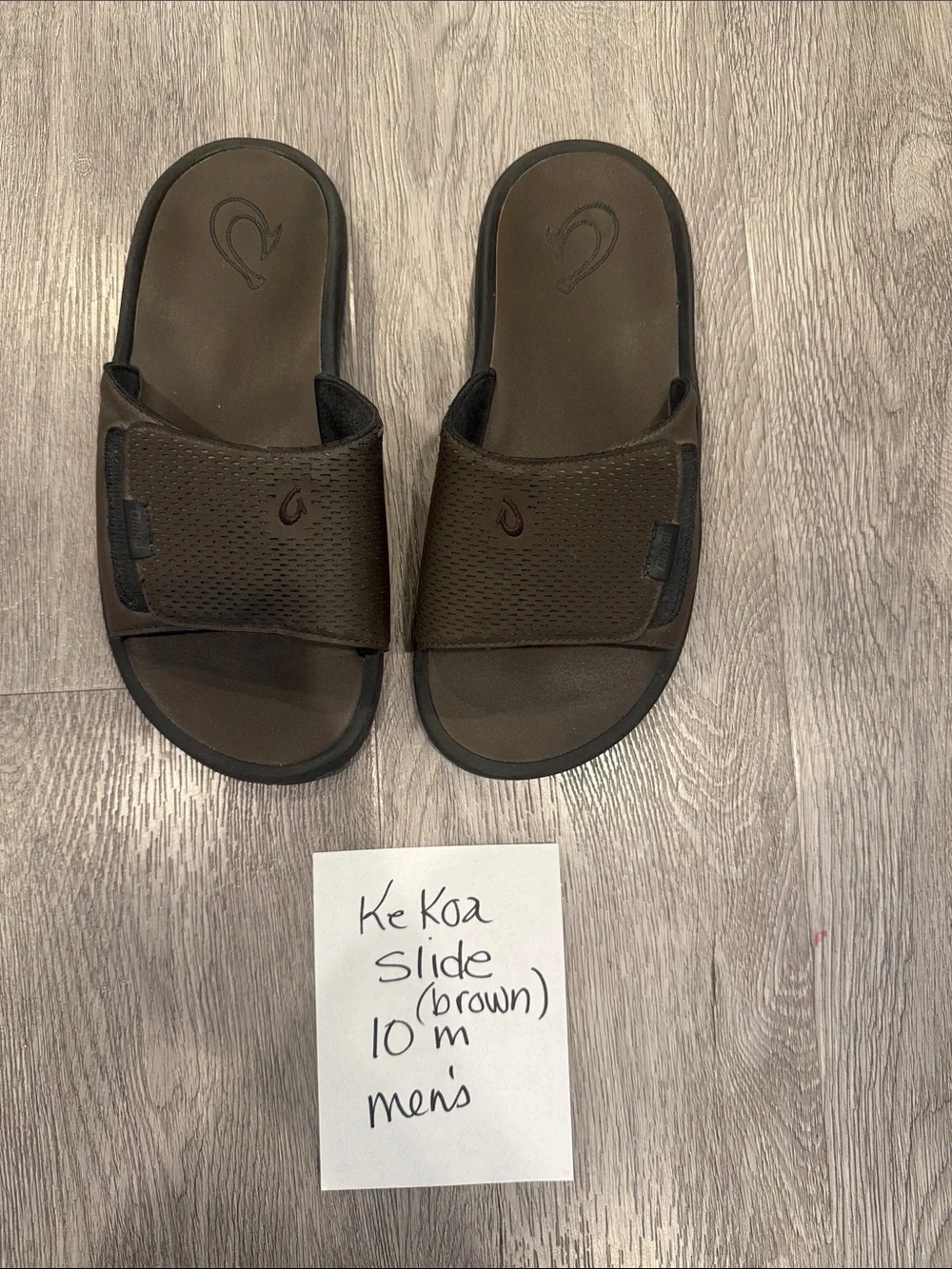 Men's OluKai KeKoa Slide Sandals